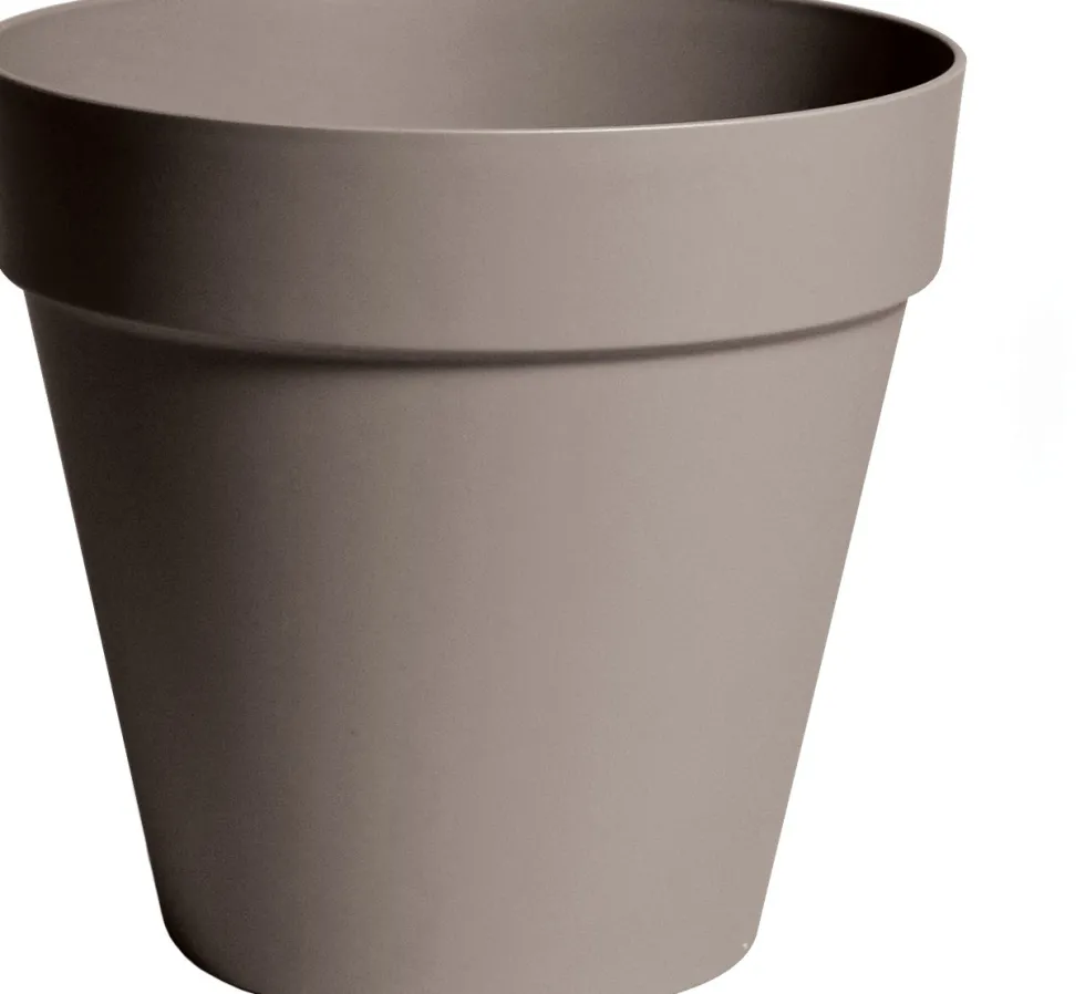 Everydays by Intratuin bloempot Danielle taupe D 26 H 22 cm