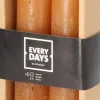 Everydays by Intratuin dinerkaars Rustic oranje 16 uur 2 stuks
