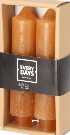 Everydays by Intratuin dinerkaars Rustic oranje 16 uur 2 stuks