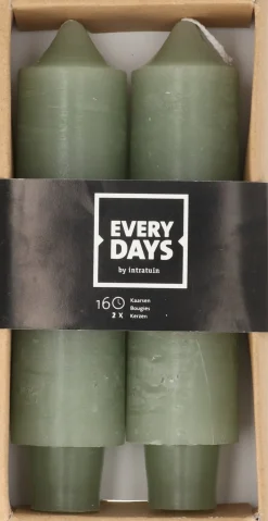 Everydays by Intratuin dinerkaars Rustiek licht groen 16 uur 2 stuks