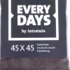 Everydays by Intratuin kussenhoes Fluweel antraciet 45 x 45 cm