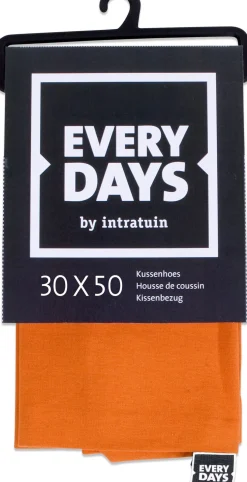 Everydays by Intratuin kussenhoes Katoen oranje 30 x 50 cm
