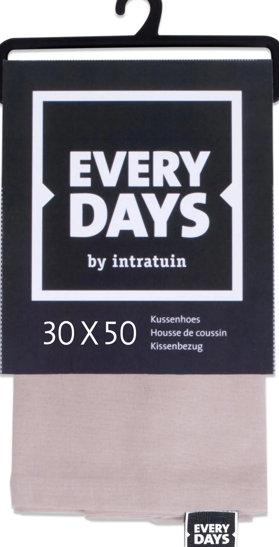 Everydays by Intratuin kussenhoes Katoen beige 30 x 50 cm