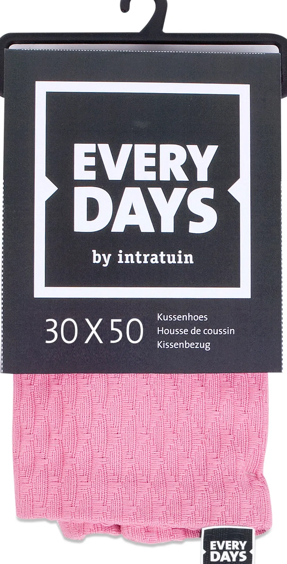 Everydays by Intratuin kussenhoes Dessin roze 30 x 50 cm