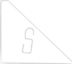 Everydays by Intratuin wandhanger wit 23,5 x 2,5 x 26 cm