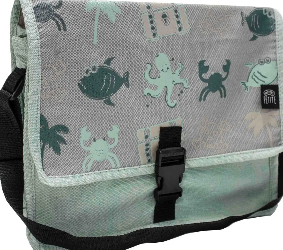 Factory Petite schoudertas Mighty Ocean groen 30 x 25 x 10 cm