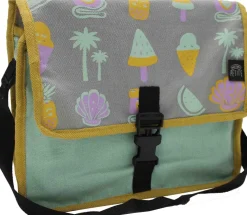 Factory Petite schoudertas Tropical Paradise groen 35 x 25 x 10 cm