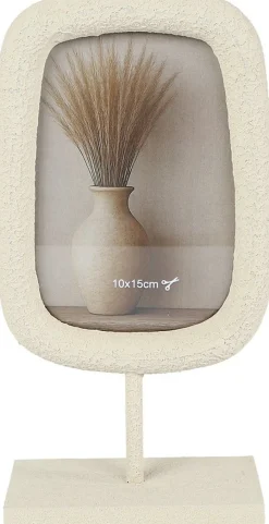 Fotolijst Sela crème wit 12,5 x 5 x 25 cm