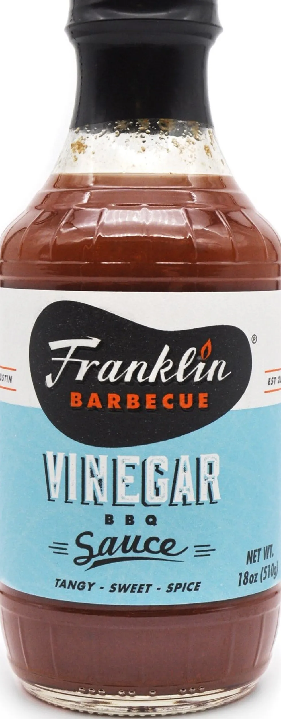 Franklin Barbecue Vinegar BBQ saus 510 g