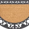 Gazelle kokosmat halfrond 45 x 75 cm