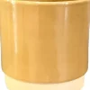Gina Da bloempot Eno geel duotoon D 16 H 16 cm