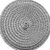 Gusta onderzetter grijs 10 x 10 x 0,1 cm 4 stuks