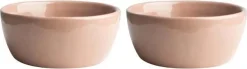 Gusta schaal table tales freckle terracotta D 10 H 4,5 cm 2 stuks