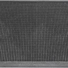 Hamat deurmat Fingertip zwart 70 x 46 x 1,5 cm