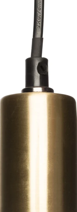 Hanglamp goud D 5,5 H 9 cm