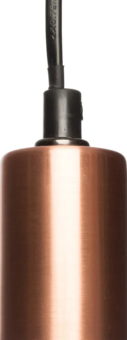Hanglamp koper D 5,5 H 9 cm