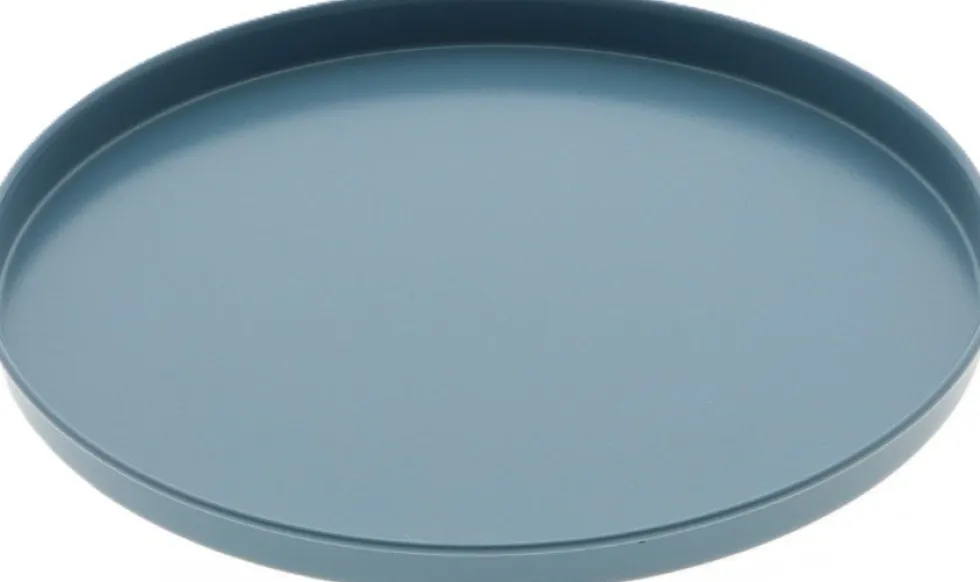 HBX decoratiebord Sarlek blauw D 25 H 2 cm