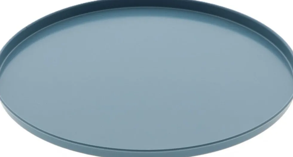 HBX decoratiebord Sarlek blauw D 35 H 2 cm
