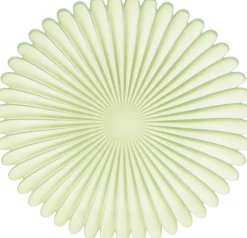 HBX decoratieschaal Petal groen D 27 H 1,5 cm