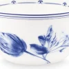 Heinen Delfts Blauw kom Tulp blauw / wit D 12 H 6,5 cm