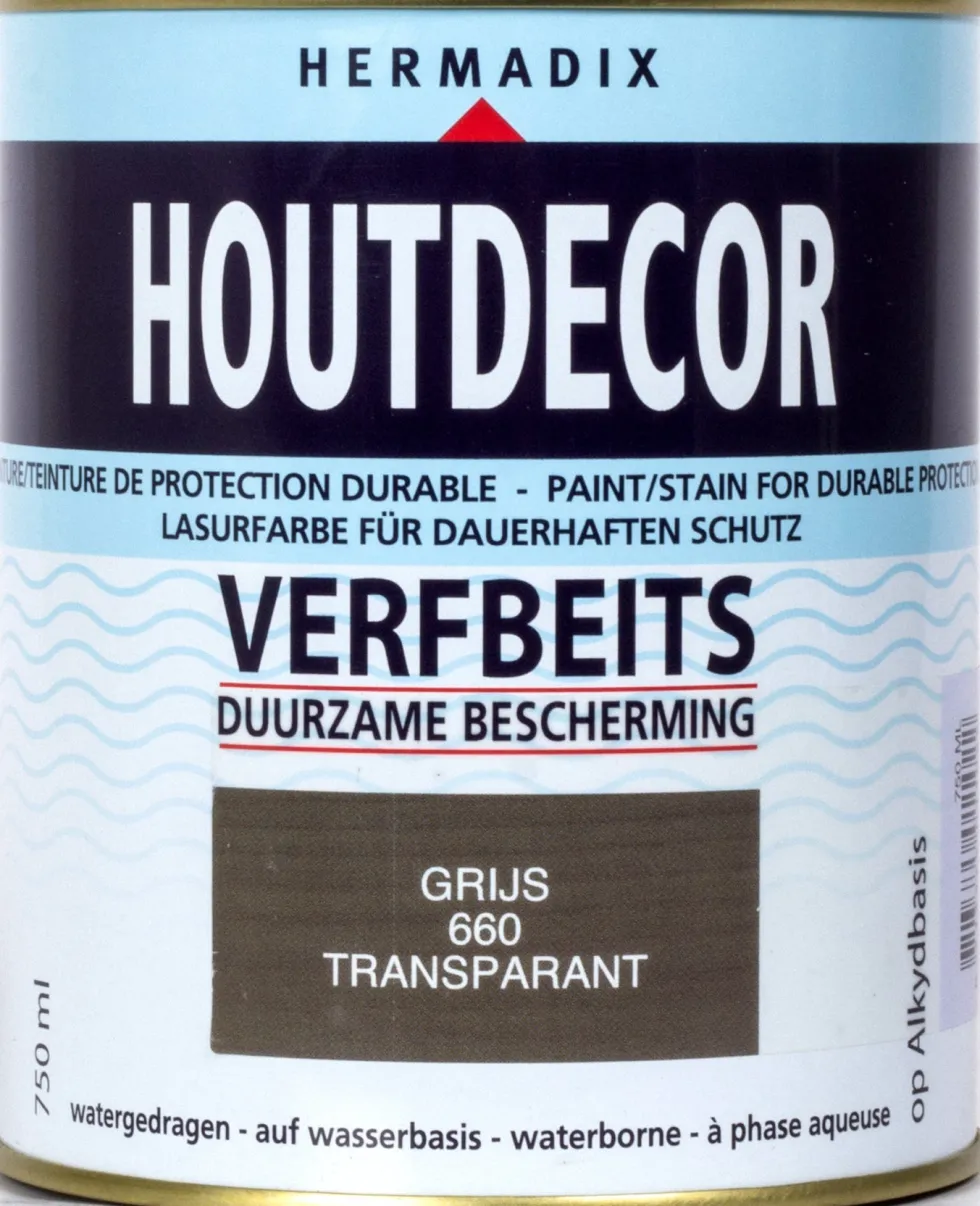 Hermadix Houtdecor grijs 750 ml