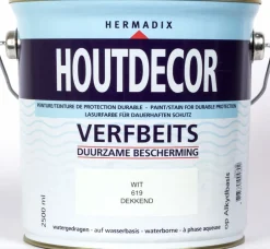 Hermadix Houtdecor wit 2,5 l