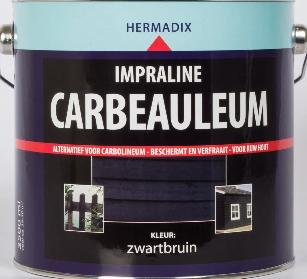 Hermadix Impraline Carbeauleum zwartbruin 2,5 l