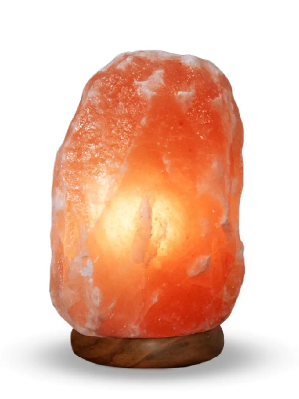 Himalaya Salt Dreams tafellamp Rock oranje D 14 H 19 cm