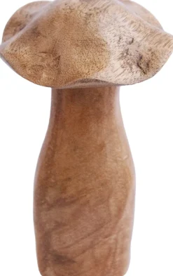 Hogewoning Seasonal beeld Paddenstoel naturel D 8 H 14 cm
