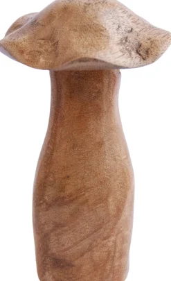 Hogewoning Seasonal beeld Paddenstoel naturel D 13 H 18 cm