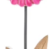 House of Nature beeld Flora roze / naturel 3 x 3 x 20 cm