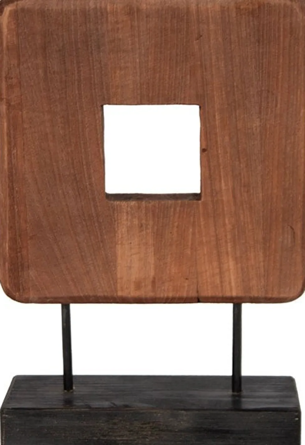 House of Nature beeld op voet Goderich naturel 25 x 9 x 36 cm