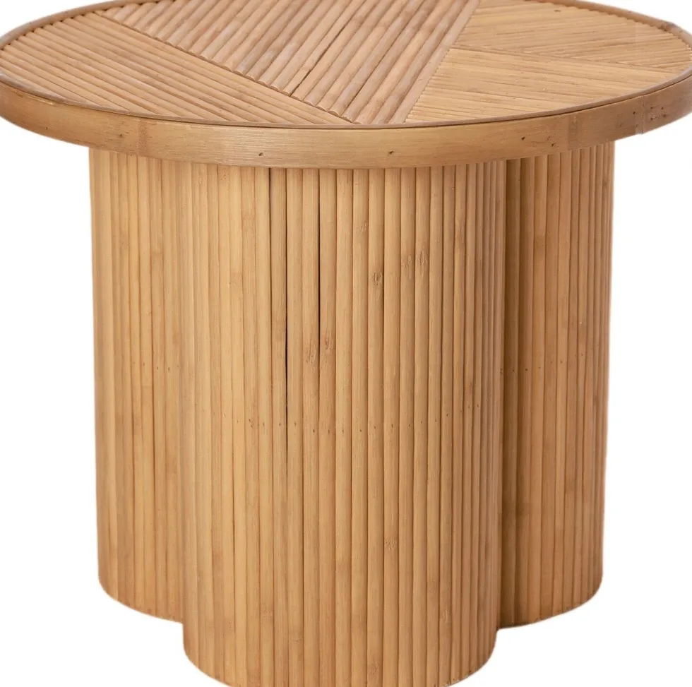 House of Nature bijzettafel Barrhead naturel D 51 H 40 cm
