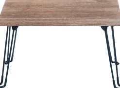 House of Nature bijzettafel Tavan naturel / zwart 54 x 28 x 36 cm