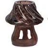 House of Nature kandelaar Elmira bruin D 7 H 7 cm