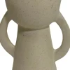 House of Nature kandelaar Sarnia beige 15 x 11 x 18 cm