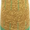 House of Nature opbergmand Castelo naturel / groen D 27 H 25 cm