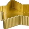 House of Seasons dienblad ster goud 24,5 x 24,5 x 5 cm