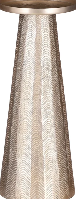House of Seasons kandelaar Sofia goud D 12 H 30,5 cm