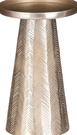 House of Seasons kandelaar Sofia goud D 12 H 19,5 cm