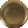 House of Seasons kerstdecoratiebord Mila D 28 cm goud