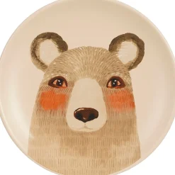House of Seasons ontbijtbord Wild beer crème D 20 H 2,5 cm