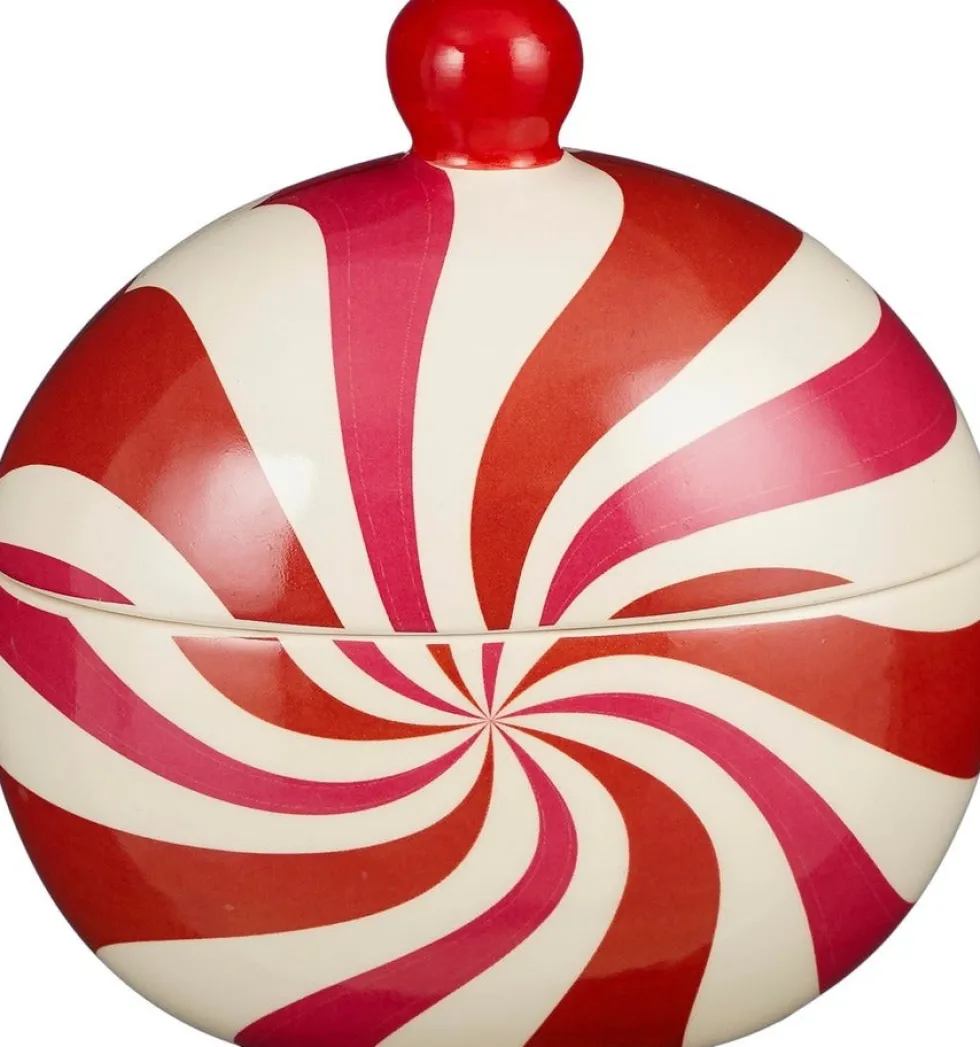 House of Seasons voorraadpot Snoep rood 16,5 x 10,5 x 17,5 cm