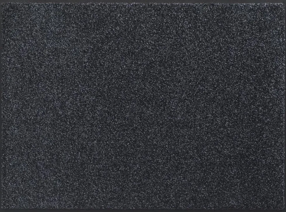 HQ Hamat droogloopmat Briljant zwart 80 x 60 cm