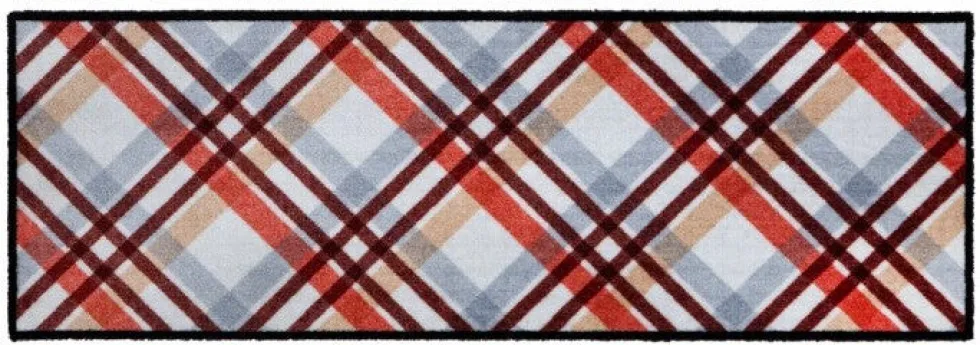HQ Hamat droogloopmat Prestige Criss Cross multicolor 150 x 50 x 0,7 cm