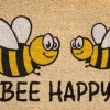 HQ Hamat kokosmat Bee Happy Ruco naturel 60 x 40 cm