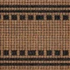 HQ Hamat kokosmat Boutique Stripes and Squares naturel 75 x 45 cm