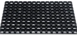 HQ Hamat rubbermat Domino zwart 60 x 40 cm
