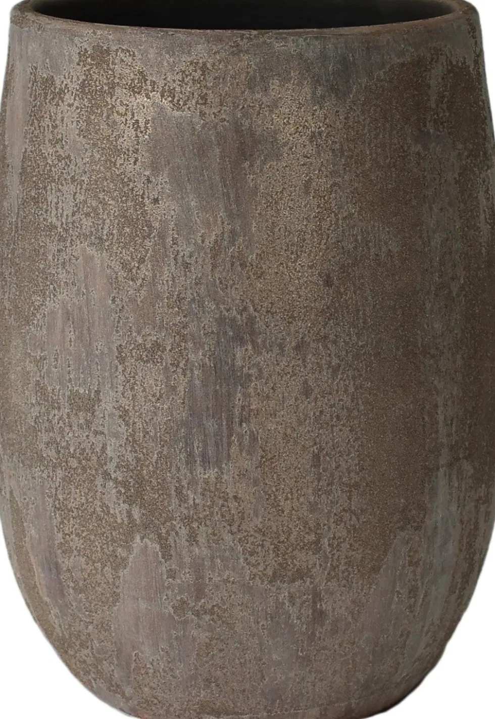 HS bloempot Avion beige D 26 H 40 cm