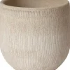 HS bloempot Miami crème D 23 H 21 cm